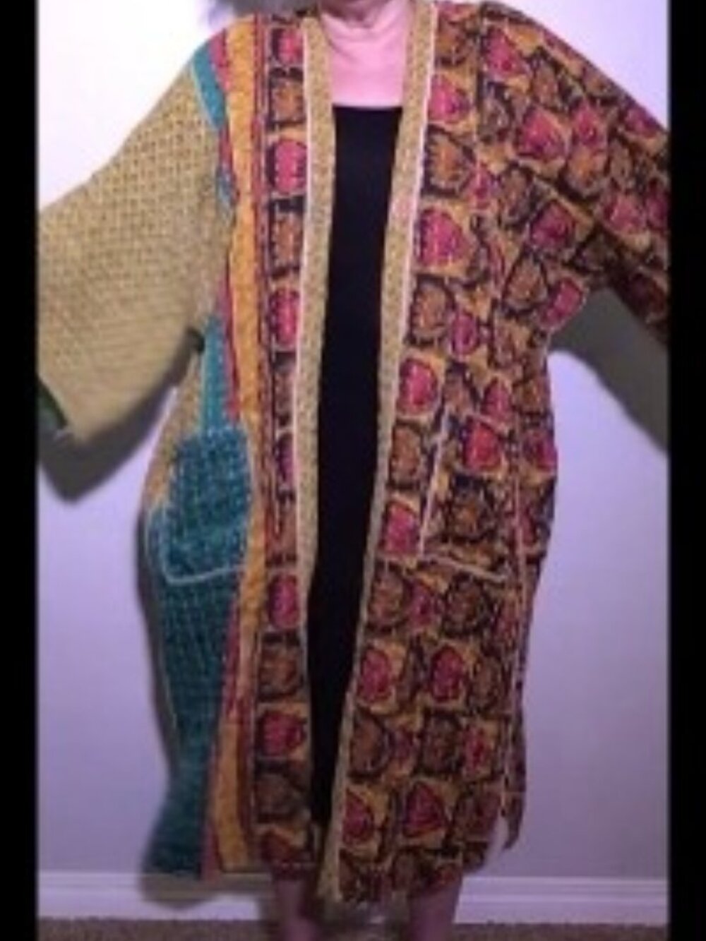Reversible Kimono Robe - Picture 9 of 10